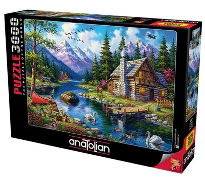 Пъзел, Anatolian, Край реката, 3000 части