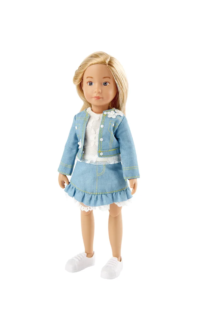 Кукла с аксесоари, Kuselings Doll, Вера, Пролетна кралица, 23 см