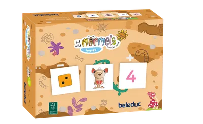 Дървена логическа игра, Beleduc, Mormels, Logigo, 54 части