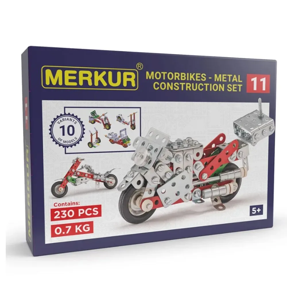 Merkur 011, Мотори, 10 в 1, 230 части
