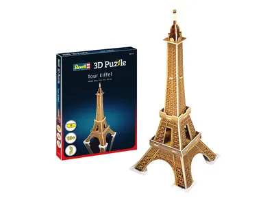 Пъзел, Revell, Айфеловата кула 3D, 20 части