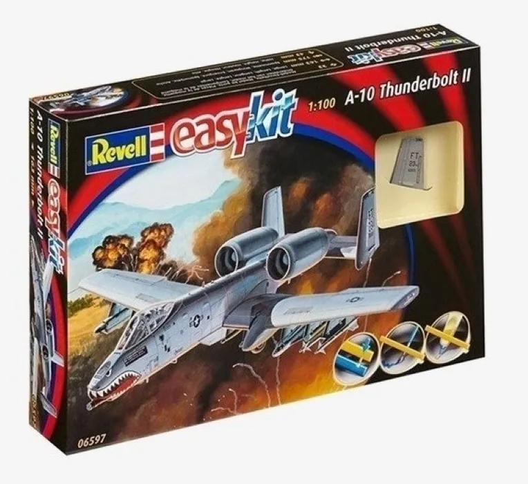 Модел за сглобяване, Revell, A-10 Thunderbolt Easy Kit, 33 части