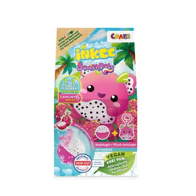 Добавка за баня, Craze, Squishpets, Бомбичка за баня с плюшена играчка изненада