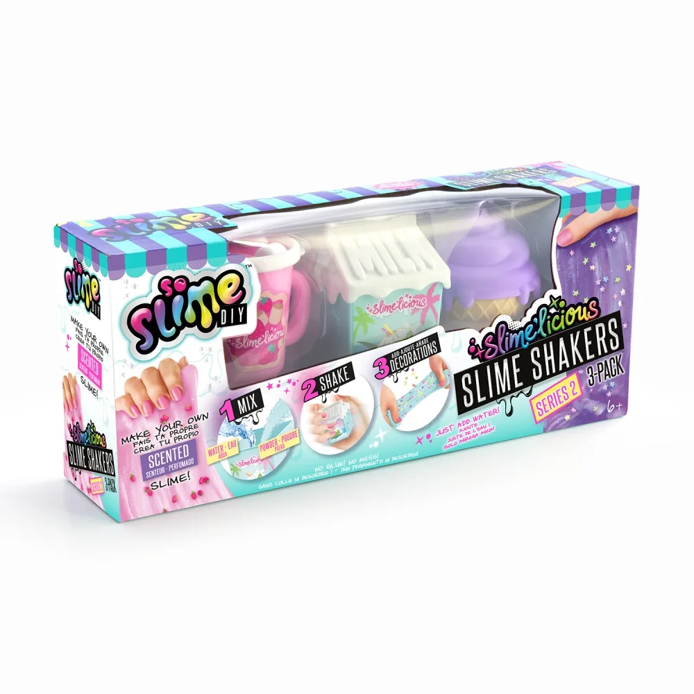 Творчески комплект, Canal Toys, So Slime, Slimelicious слайм шейкър, 3 броя