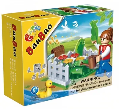 Конструктор, BanBao, Градина, 20 части