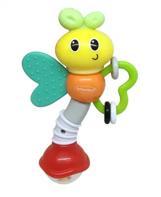 Бебешка дрънкалка и гризалка, Infantino, Буболечка