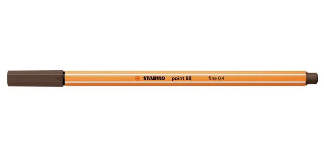 Тънкописец, Stabilo, Point 88, Тъмно кафяв