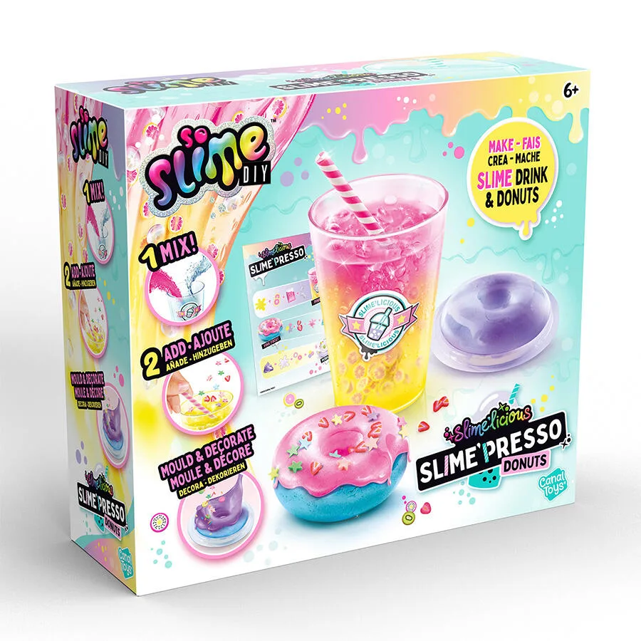 Творчески комплект, Canal Toys, Кафене за цветен слайм