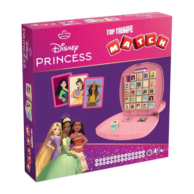 Настолна игра, Winning Moves, Top Trumps Match, Disney Princess