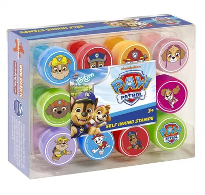 Комплект печати, Totum, Paw Patrol, 12 броя