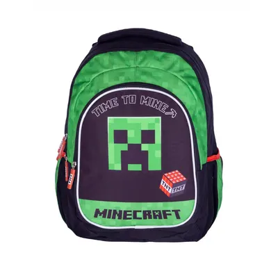 Ученическа раница, Astra, AB330, MINECRAFT, Time to Mine, 42 x 30 x 19 см