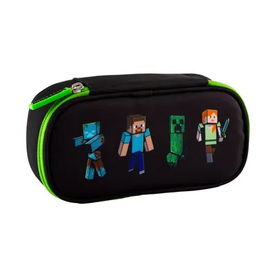 Единичен несесер без аксесоари, Astra, Minecraft, AC6, 22 х 11.5 х 5.5 см