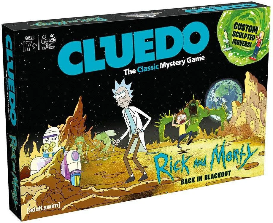 Настолна семейна игра, Winning Moves, Cluedo, Rick & Morty