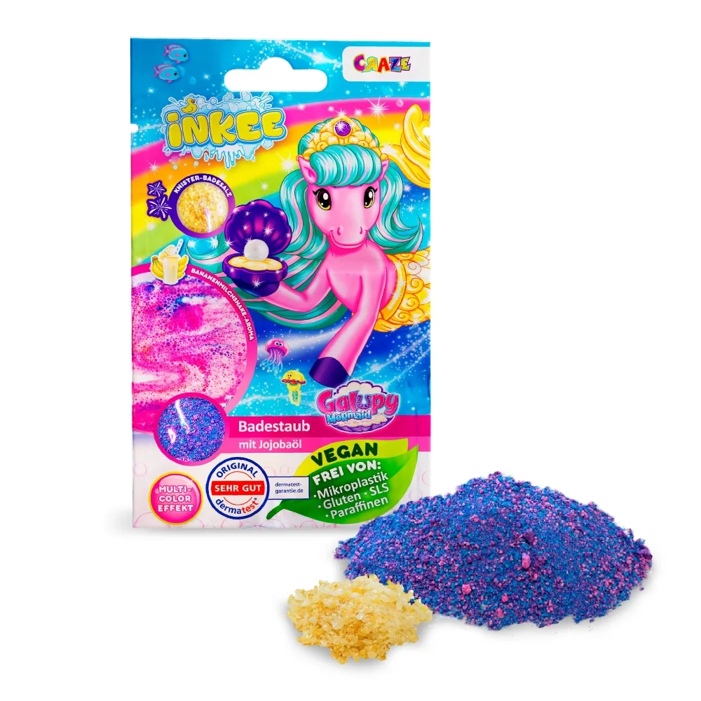 Добавка за баня, Craze, Galupy Mermaid, Пукащи соли за вана