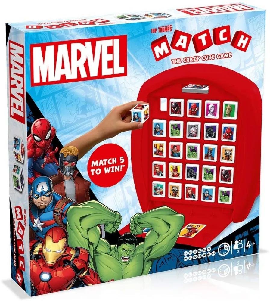 Настолна игра, Winning Moves, Top Trumps Match, Отмъстителите на Марвел 2020