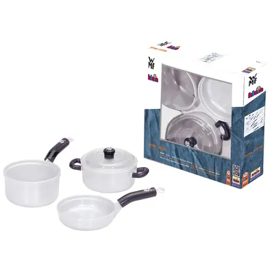 Детски комплект тенджера и тиган WMF „Малък готвач“, 3 части