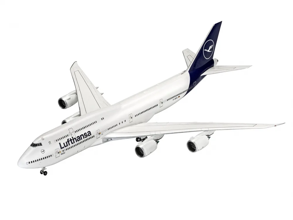 Сглобяем модел, Revell, Самолет Boeing 747-8 Lufthansa, 172 части