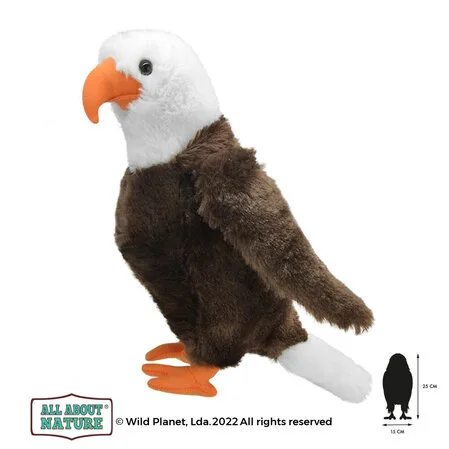 Плюшена играчка, Орел 25см. Wild Planet