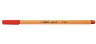 Тънкописец, Stabilo, Point 88, Светло червено