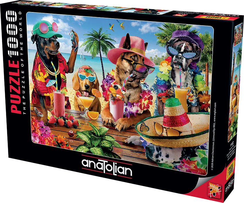 Пъзел, Anatolian, Тропическо парти, 1000 части