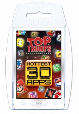 Настолна игра, Winning Moves, Top Trumps, Hottest 30 Apps