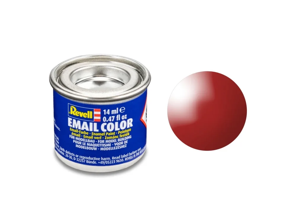 Емайлна боя, Revell, Email Color, Огнено червено гланц, 14 мл
