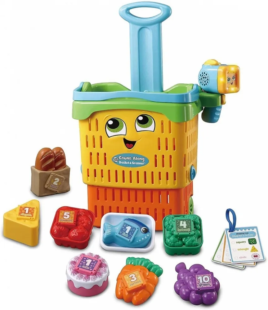 Интерактивен комплект, Vtech, Кошница с продукти и скенер