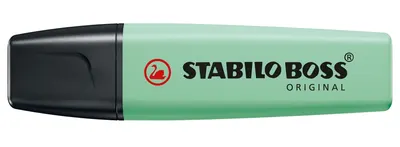 Текст маркер, Stabilo, Boss Original Pastel, Мента