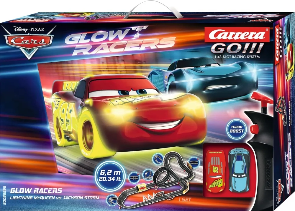 Състезателна писта, Carrera, Cars, Светещи състезатели, 6.2м