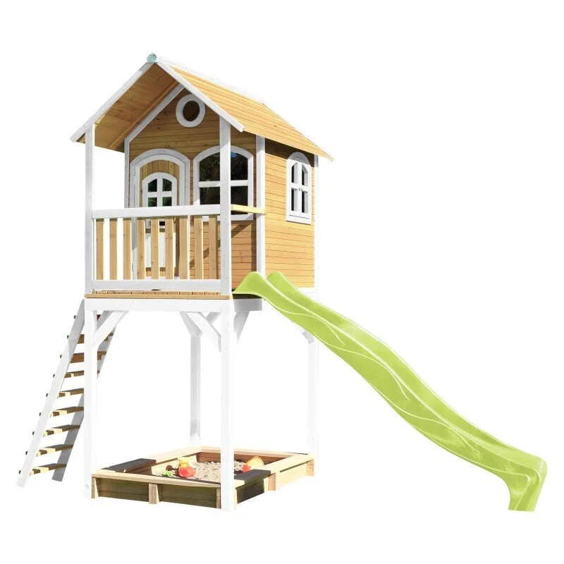 Къща за игра Romy, AXI с пясъчник, Green Slide