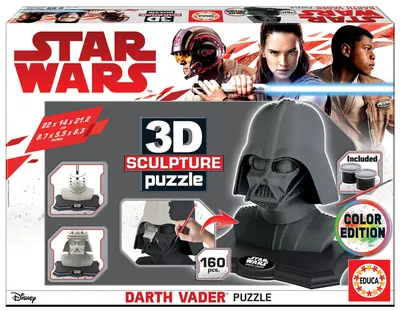 Пъзел 3D, Educa, Star Wars, Дарт Вейдър, 160 части