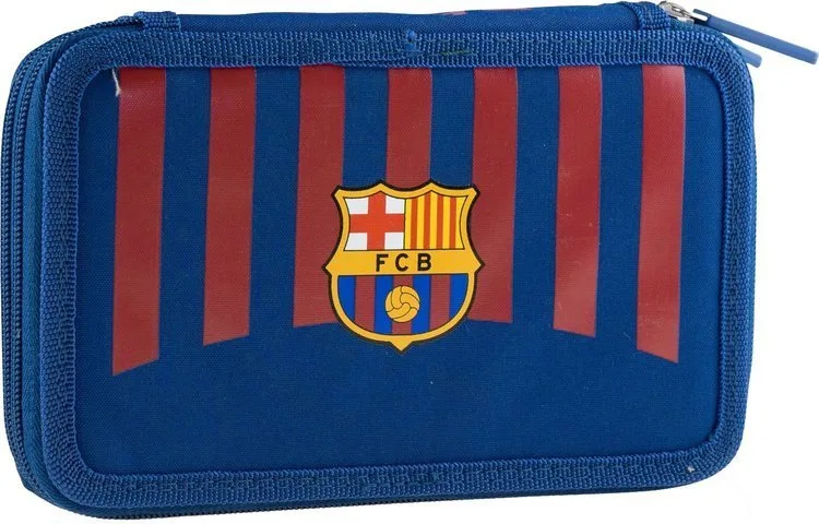 Ученически несесер, Astra, FC-270, FC Barcelona, С аксесоари, 20,5 x 13 x 4,5 см