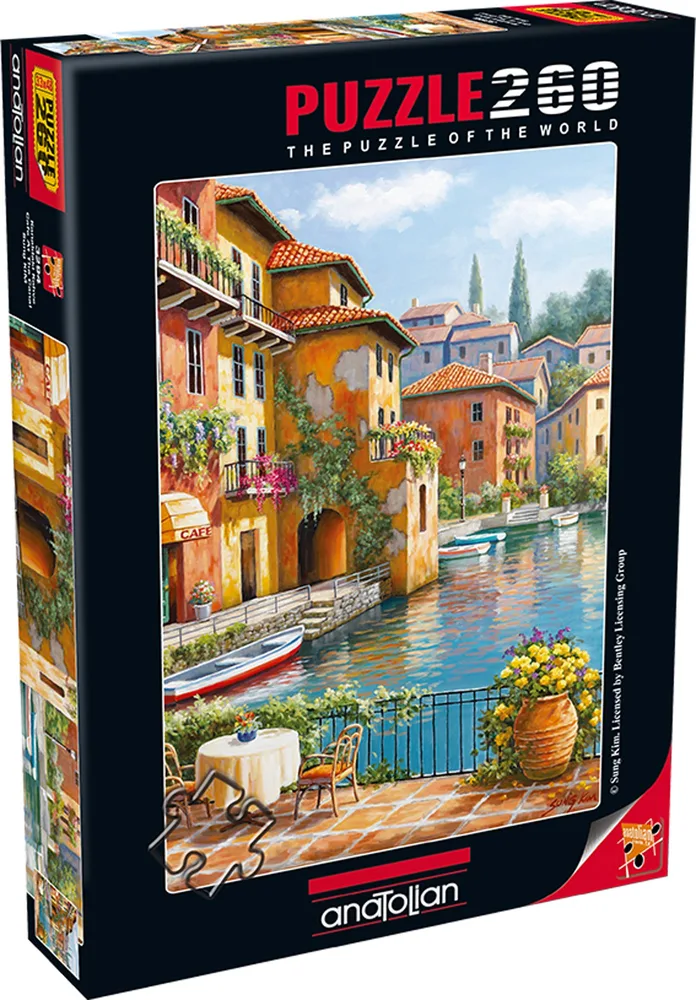Пъзел, Anatolian, Кафене край водата, 260 части
