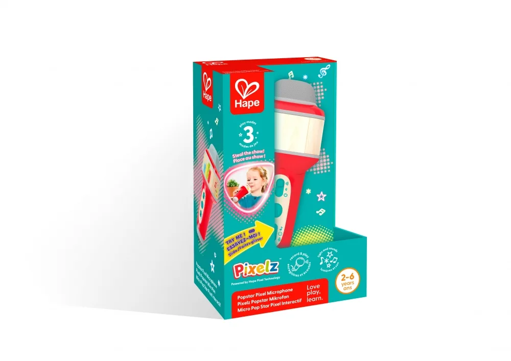 Интерактивна играчка, Hape, Pixelz, Микрофон
