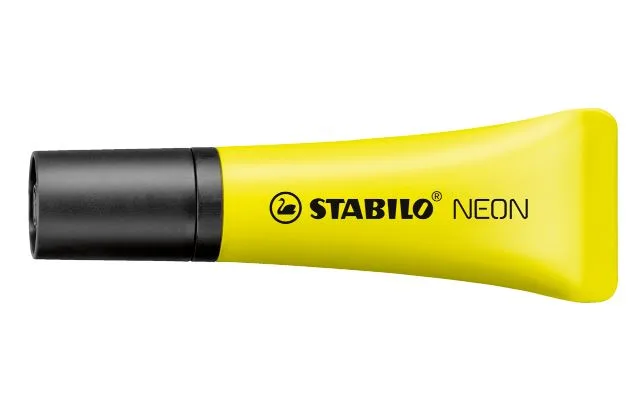 Текст маркер, Stabilo, Neon, Жълт