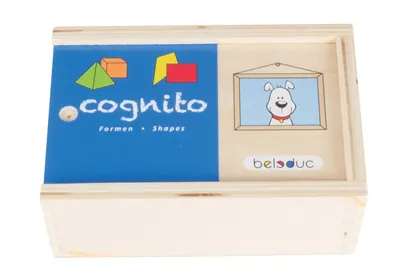 Дървена игра за съчетаване, Beleduc, Cognito, Форми, 20 части