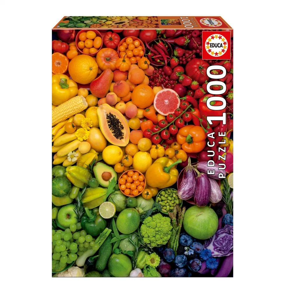 Пъзел, Educa, Витамини, 1000 части