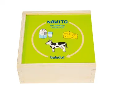 Дървена логическа игра с пъзел, Beleduc, Nawito, Производство, 30 части