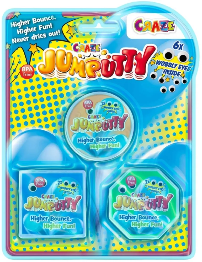 Игрален комплект, Craze, Смес за подскачащи топки, 3 цвята