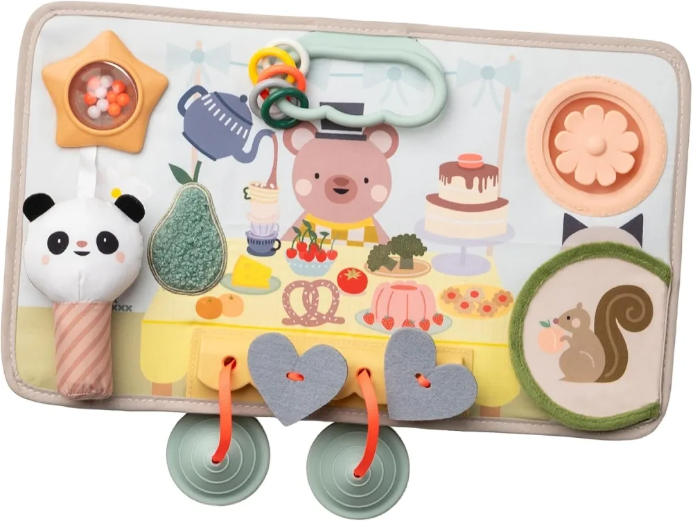 Бебешка играчка, Taf Toys, Дъска с активности, Мече