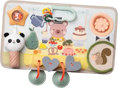 Бебешка играчка, Taf Toys, Дъска с активности, Мече