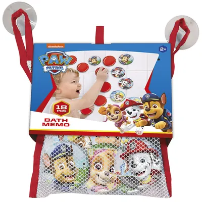 Комплект за баня, Totum, Paw Patrol, Мемори игра за баня
