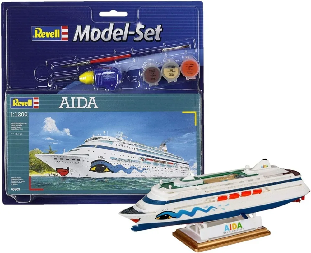 Комплект сглобяем модел, Revell, Круизен кораб AIDA, 67 части