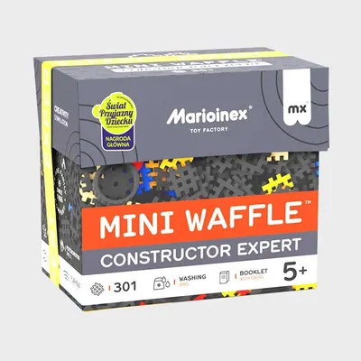 Мини вафлен конструктор Marioinex "EXPERT", 301 части