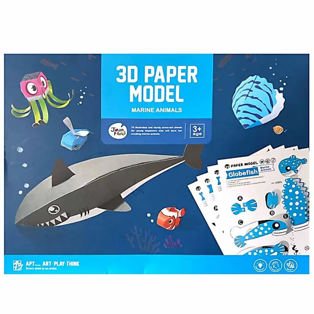 3D Оригами, Морски животни