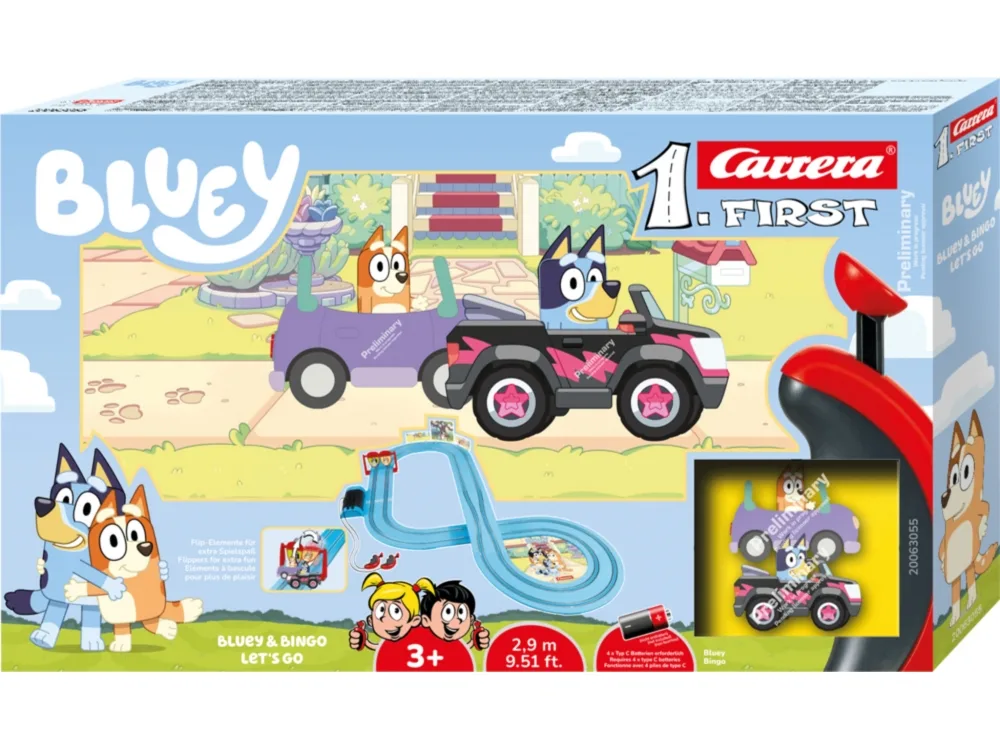 Състезателна писта, Carrera, Bluey & Bingo, 2.9м