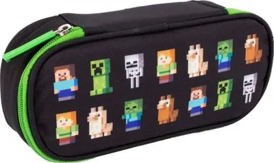 Единичен несесер, Astra, MINECRAFT, AC5, Multi Characters, Без аксесоари, 22 x 11 x 5.5 см