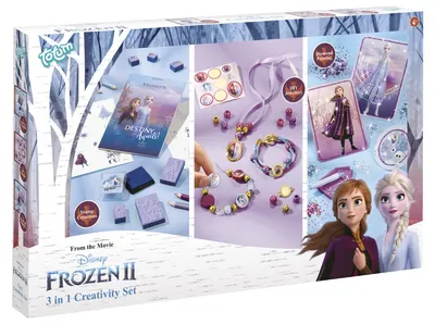Творчески комплект, Totum, Frozen, 3 в 1