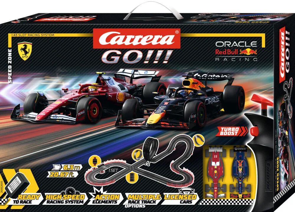 Състезателна писта, Carrera, Red Bull, Формула 1, Скоростна зона, 6.3м