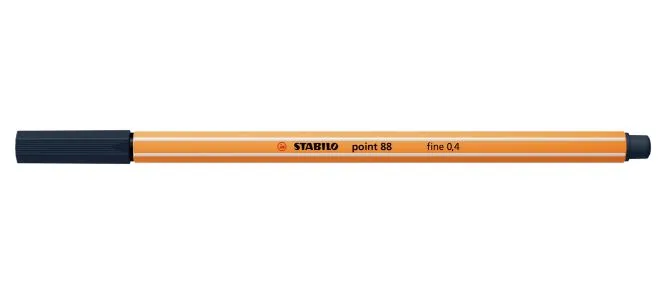 Тънкописец, Stabilo, Point 88, Тъмно сиво